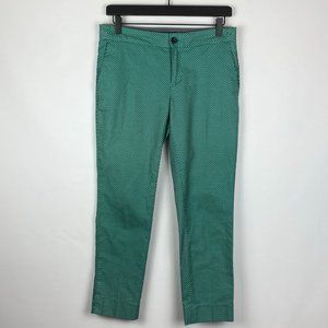 BANANA REPUBLIC Hampton Fit Straight Leg Green SIZE 2